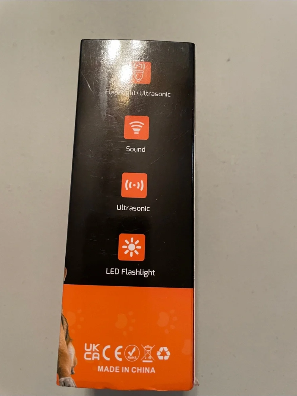 Ultrasonic Dog Training Device - Orange